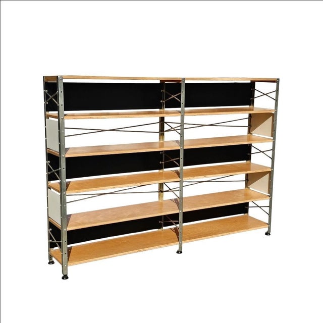 Wood Modernica Case Study Custom Storage Unit For Sale - Image 7 of 17