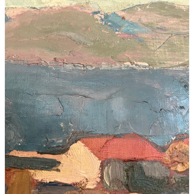 Charles Emile Brunner, Campagne genevoise, 1918, Oil on Canvas For Sale - Image 7 of 11