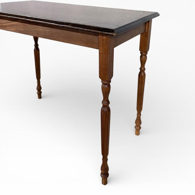 Mid-Century Pine and Oak Console Table For Sale - Image 6 of 7