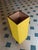 "Plinto Giallo" umbrella stand by Pietro Meccani for Meccani Design. A stunning design piece crafted from light walnut...