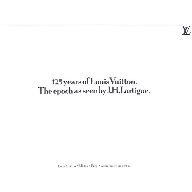 "125 Ans De Louis Vuitton Et l'Epoque Vue Par j.h. Lartigue" 1980 For Sale - Image 4 of 11