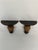 Vintage Carved Wood Wall Shelf Brackets Sconces Corbels, a Pair For Sale - Image 4 of 16
