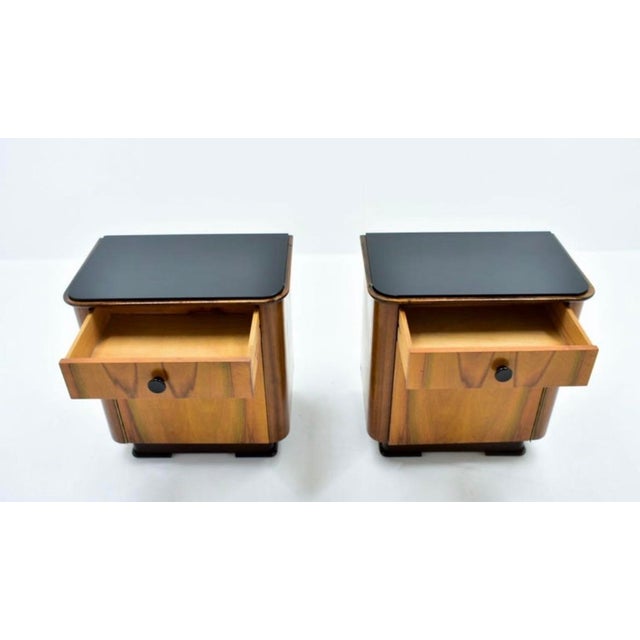 Selling a pair of mid century Czech nightstands. Purchased for our prior home upstate and they do not work in the new home...