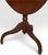 Pair of Vintage Queen Anne Style Oval Tilt Top Accent Tables For Sale - Image 12 of 15