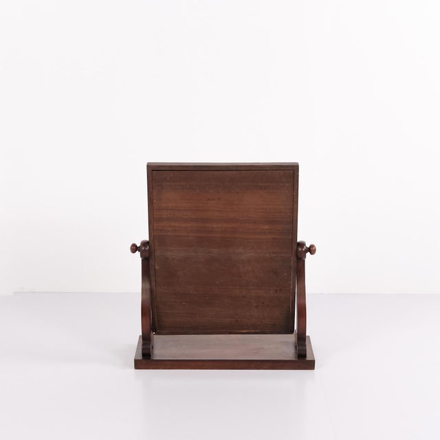 Vintage Mahogany Table Mirror, 19th Century For Sale - Image 4 of 9