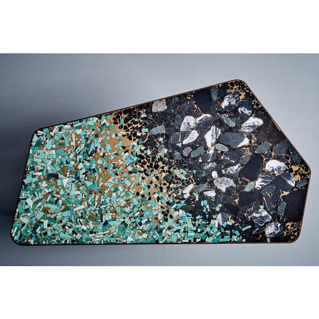 Hand-Crafted Terrazzo Coffee Table by Felix Muhrhofer For Sale - Image 11 of 12