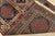 Yalameh Rug 3’4” X 4’10” Multicolor Wool Vintage Tribal Hand-Knotted Carpet For Sale - Image 11 of 13