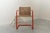 Mid-Century French Orange Polychrome Tubular Steel Chair with Rush Seat, 1950s For Sale - Image 12 of 12