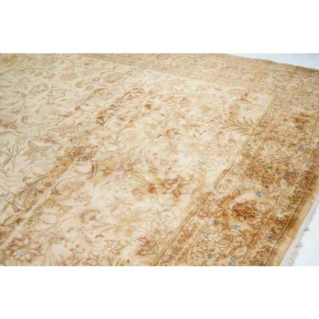 Vintage Persian Tabriz Rug 8'10'' X 11'8'' For Sale In New York - Image 6 of 11