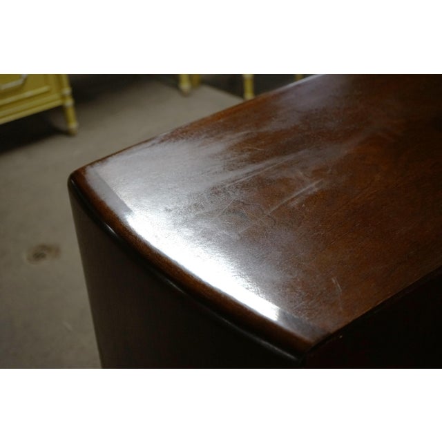 Edward Wormley 1960s Lovely Curved Mid-Century Buffet Attributed to Dunbar and Edward Wormley For Sale - Image 4 of 16