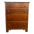 L. G. Stickley Solid Cherry Arts and Crafts Mission Chest of Drawers Dresser For Sale