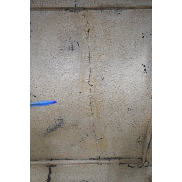 Pair of Councill Craftsman Marble Top French Painted Chests For Sale - Image 15 of 18