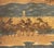 19th Century Japanese Village Landscape Scene Byobu Screen, 19th Century For Sale - Image 5 of 13