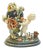 Antique French Barbotine Majolica Cherub & Floral Urn Jar For Sale