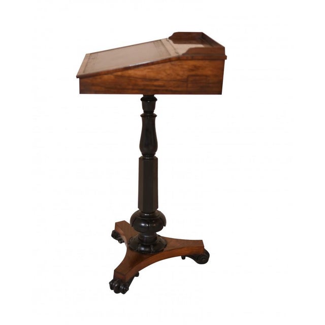 Victorian Brown Students Desk For Sale - Image 5 of 15