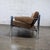 Metal Late 20th Century Modern James David Sling Sofa W/Brown Wide Wale Corduroy Chrome Frame For Sale - Image 7 of 18