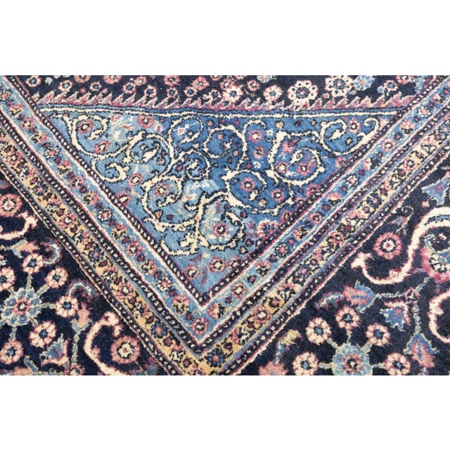 The interwar, finely woven curvilinear scatters and room sizes woven in the Persian capital city. Medallion, allover and...