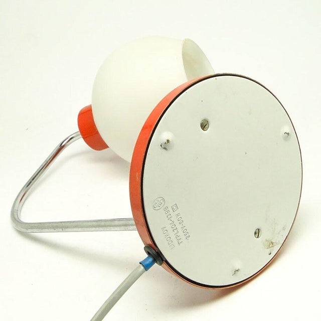 Mid-Century Modern Desk Lamp from Lidokov, Czechoslovakia, 1970s For Sale - Image 10 of 12