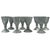 Decorative Metal Table Candlesticks, 1960s, Set of 8 For Sale - Image 15 of 15