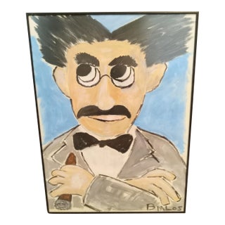 Original Artwork "Groucho" Acrylic Painting For Sale