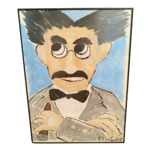 Original Artwork "Groucho" Acrylic Painting