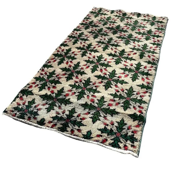 Turkish Hand-Knotted Kayseri Rug For Sale - Image 3 of 11