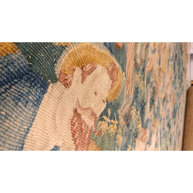 This magnificent tapestry was woven in Flanders during the middle of the European Renaissance, in the late 1500s. At this...
