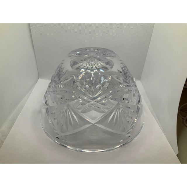 Hollywood Regency Waterford Maximilian Crystal Bowl For Sale - Image 3 of 6