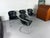 Gastone Rinaldi Vintage Cantilever Chair in Leather and Chrome by Gastone Rinaldi for Fasem, 1970s For Sale - Image 4 of 12