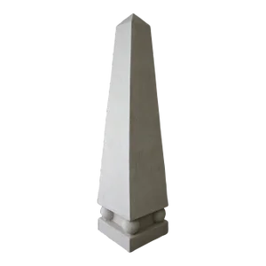 Monumental Post Modern 5ft Architectural Obelisk