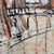 1990s Unsigned Abstract Cityscape Acrylic Canvas Painting For Sale - Image 5 of 8