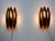 A pair of rare Kastor copper wall lamps designed by Jo Hammerborg in 1963. Excellent quality, solid copper. One of several...