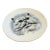 Vintage Ceramic Cat Plate by Poole, England For Sale