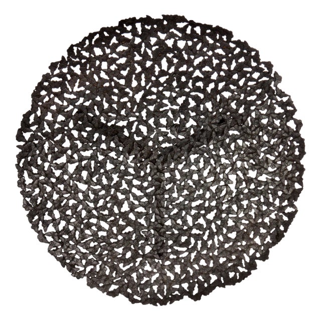 Jean Blackened Bronze Lost Wax Cast Butterfly Wall Sculpture by Fred&Juul For Sale