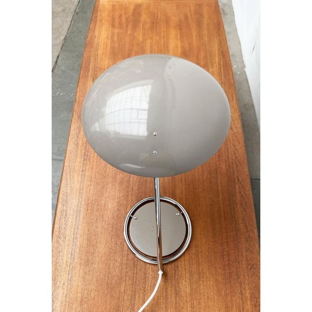 Metal Mid-Century German Model 6761 Metal Table Lamp by Christian Dell for Kaiser Leuchten, 1960s For Sale - Image 7 of 18