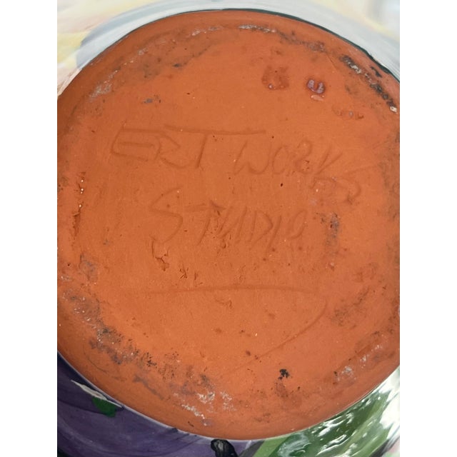 Vintage Ert Work Studios Hand Made Artistic Bowl For Sale In Chicago - Image 6 of 7