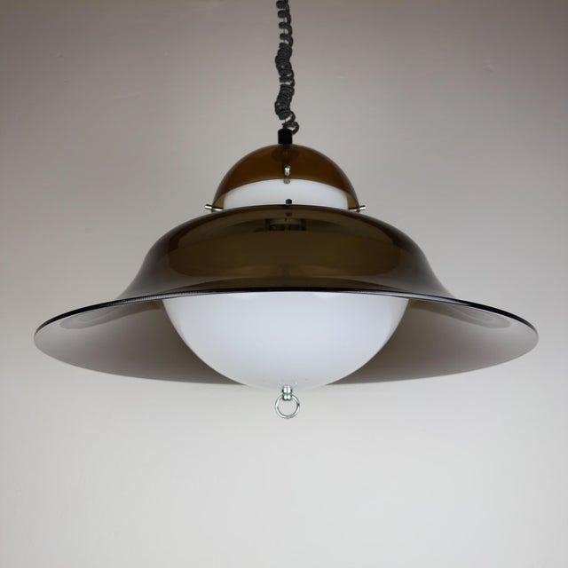 Mid-Century Modern Vintage KD14 Pendant Lamp by Sijaj Hrastnik, Former Yugoslavia, 1960s For Sale - Image 3 of 15