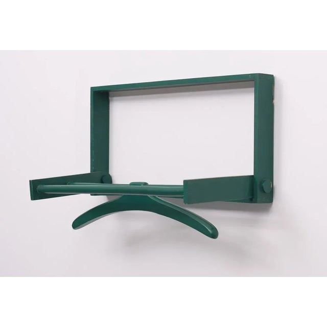 Scandinavian Folding Out Wall Valet, 1960s For Sale - Image 6 of 8