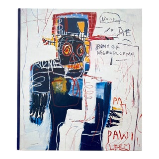 Jean Michel Basquiat Estate " Now's the Time " Neo-Expressionist Museum Exhibition Hardcover Art Book For Sale
