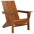 Brown Alton Adirondack Chair, Teak For Sale - Image 8 of 11