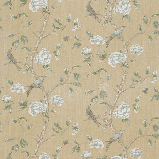 Zoffany Woodville Fabric in Pebble - a Sample For Sale