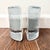 Mid-Century Modern Pair Mid Century Modern Blenko Half Moon Clear Glass Bookends by Wayne Husted For Sale - Image 3 of 12