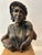 One of the earliest works by renowned artist George Lundeen. This wonderful bronze bust of woman in a fur coat sculpted in...