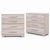 Light Gray Mid-Century Modern Raymond Lowey Cerused Chests for Mengel Furniture - Pair For Sale - Image 8 of 8