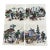 Vintage Handpainted Tiles of Scenes From Germany - Set of 4 Tiles - 2 Scenes For Sale