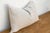 1990s Saharan Ivory Lumbar Moroccan Silk Pillow For Sale - Image 5 of 7