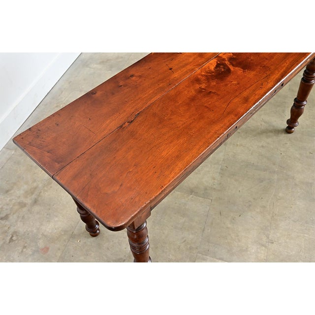 French 19th Century Walnut Server with Burl Front For Sale - Image 9 of 11