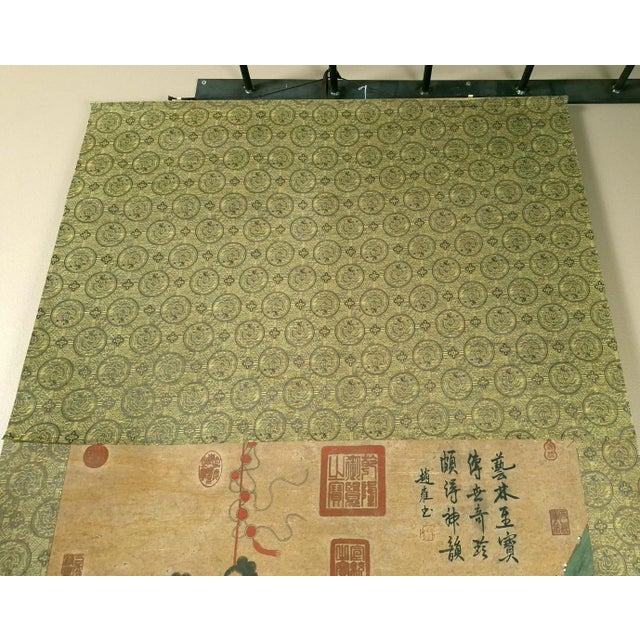 Chinese Queen Mother of the West Scroll For Sale - Image 9 of 10