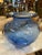 Italian Blue Art Glass Vase, 1970s For Sale In Los Angeles - Image 6 of 9