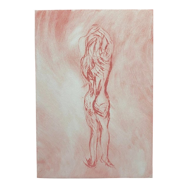 1976 Margaret Friedlander Standing Female Nude From the Rear For Sale